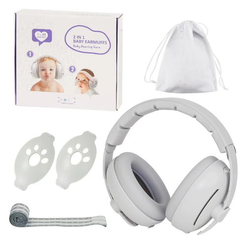 2-in-1 Baby Earmuffs — Peaceful Sound Protection