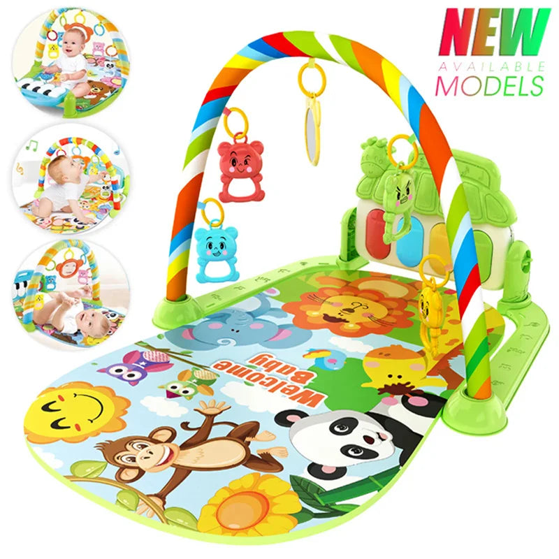 Baby Activity Piano Gym — Infant Musical Play Mat