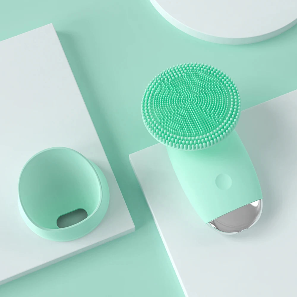Sonic Facial Cleansing Brush — Gentle Pore Purifier, thoughtful detail