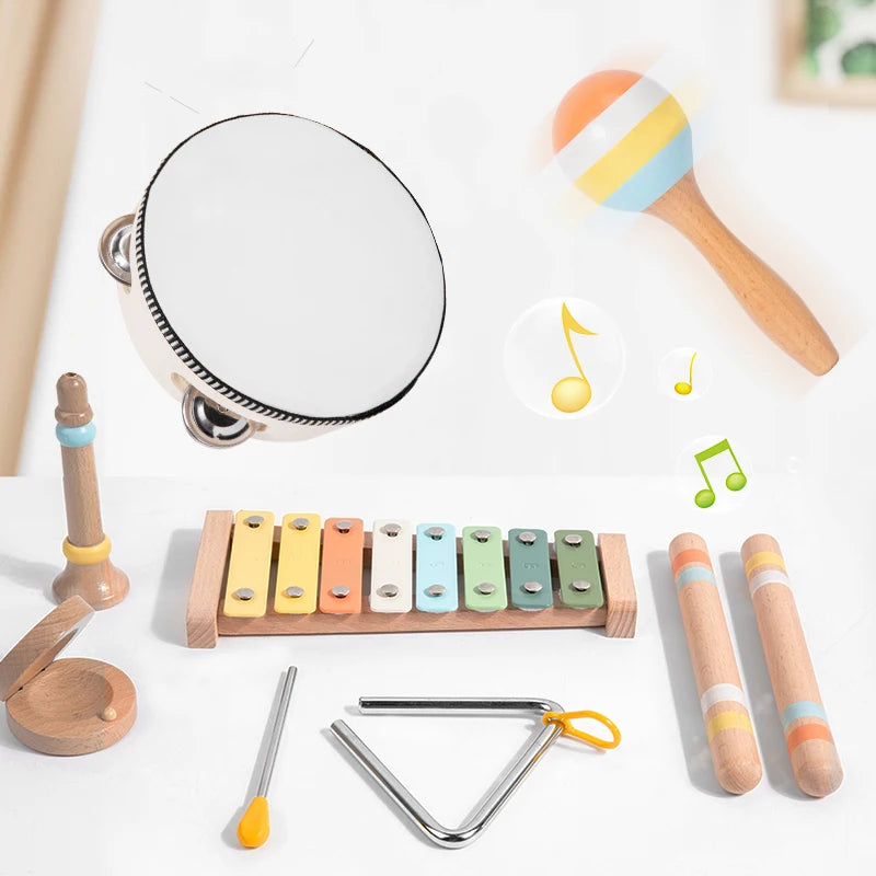 Montessori Music Table — Early Musical Discovery, lifestyle setting