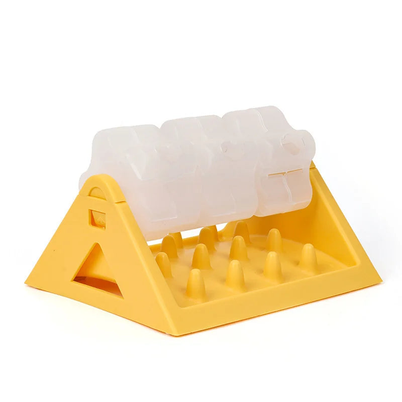 Pet Slow Feeder — Interactive Puzzle Toy, lifestyle setting