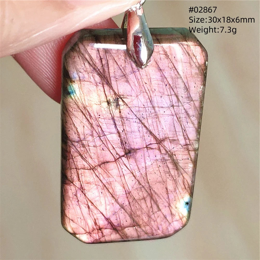 Labradorite Teardrop Pendant — A Soothing Blue Gemstone, elegant display