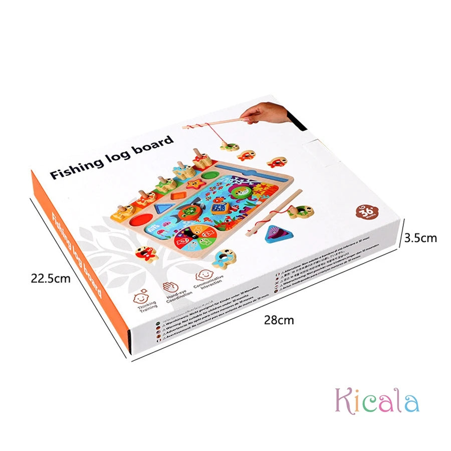 Montessori Wooden Activity Board — Early Learning Fun, lifestyle setting
