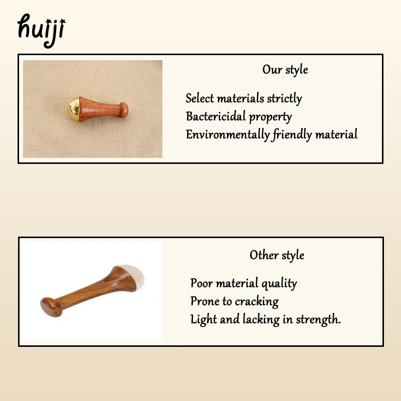 Kansa Wand Facial Massager — Gentle Skin Ritual, alternate angle