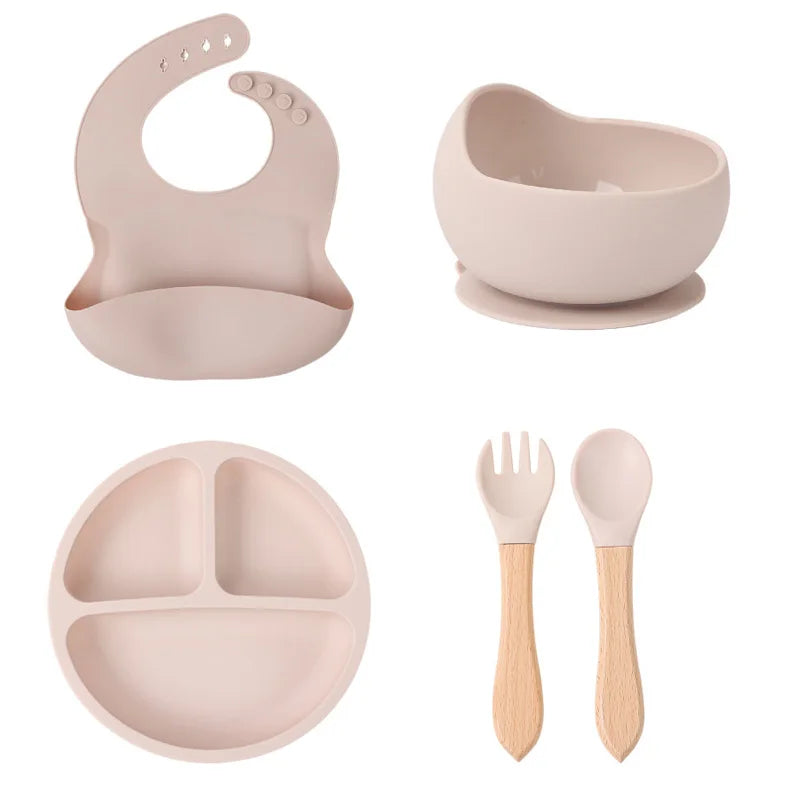 Silicone Baby Feeding Set — Gentle Weaning Essentials, ambient mood shot