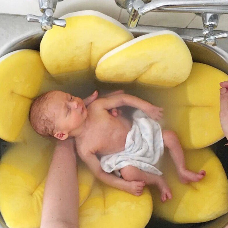 Blooming Baby Bath Mat 70cm — Gentle Newborn Bathing, alternate angle