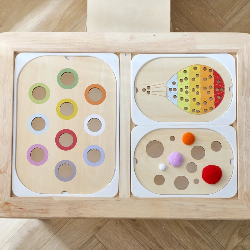Montessori Sensory Tray Table — Early Learning Play