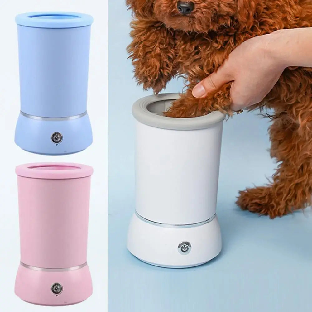 Automatic Pet Paw Cleaner — Gentle & Portable