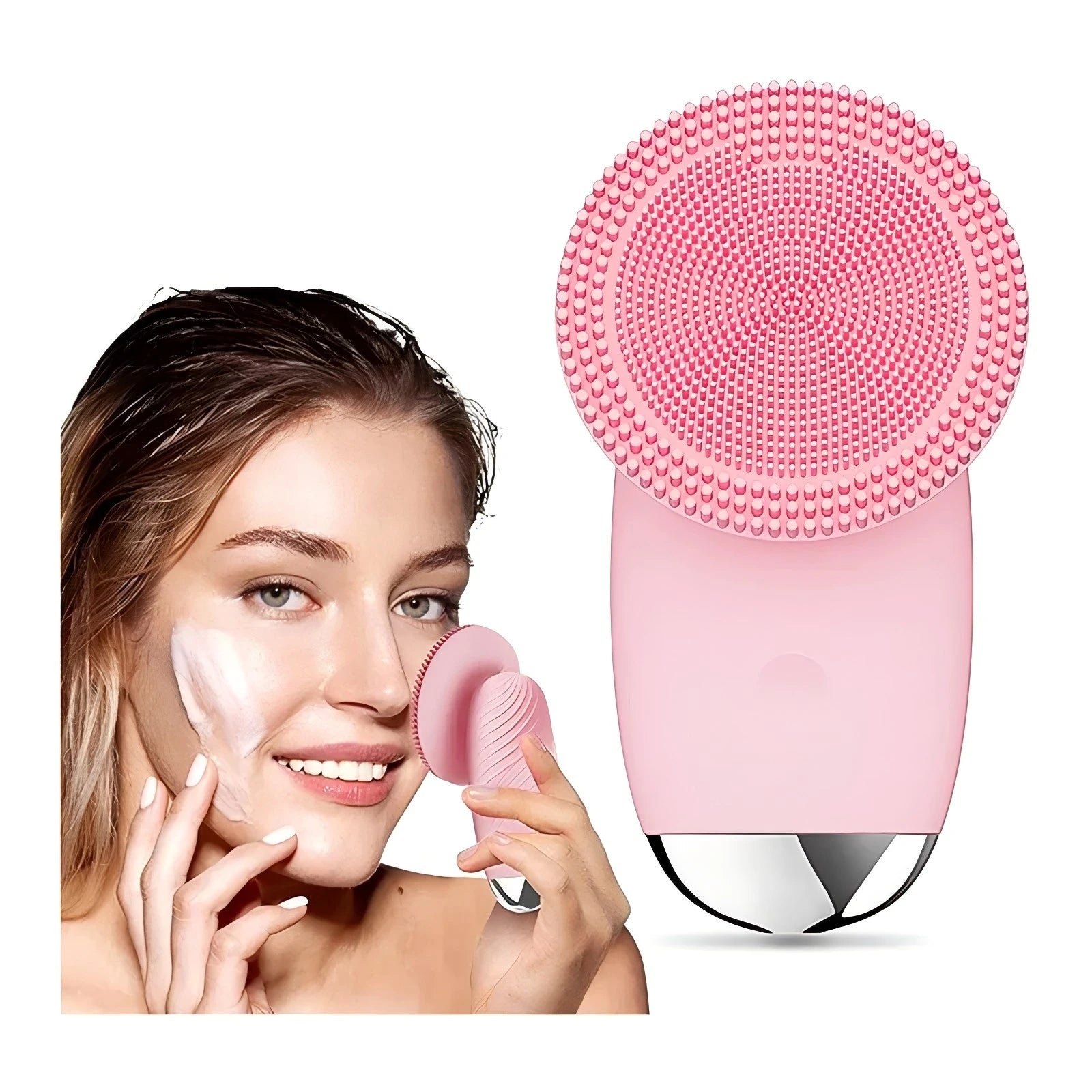 Sonic Facial Cleansing Brush — Gentle Pore Purifier