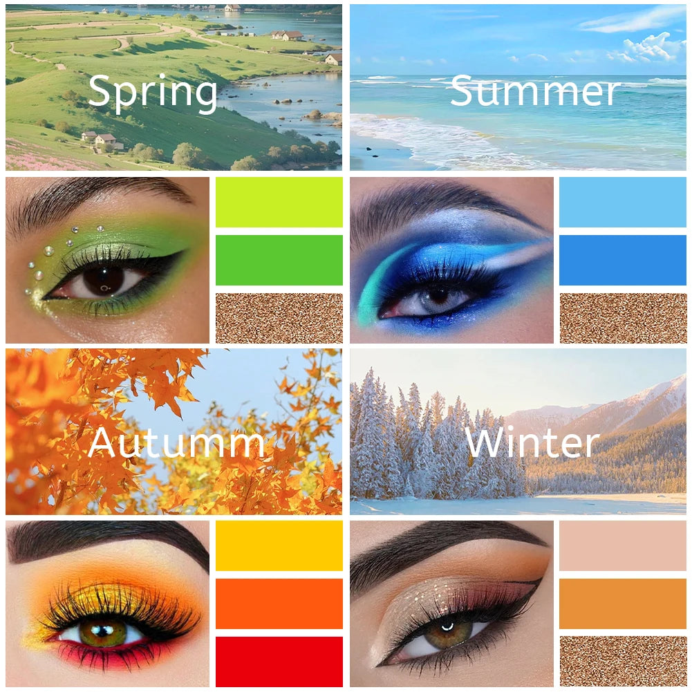 Eyeshadow Palette — 72 Vibrant Matte & Shimmer Shades, premium quality view