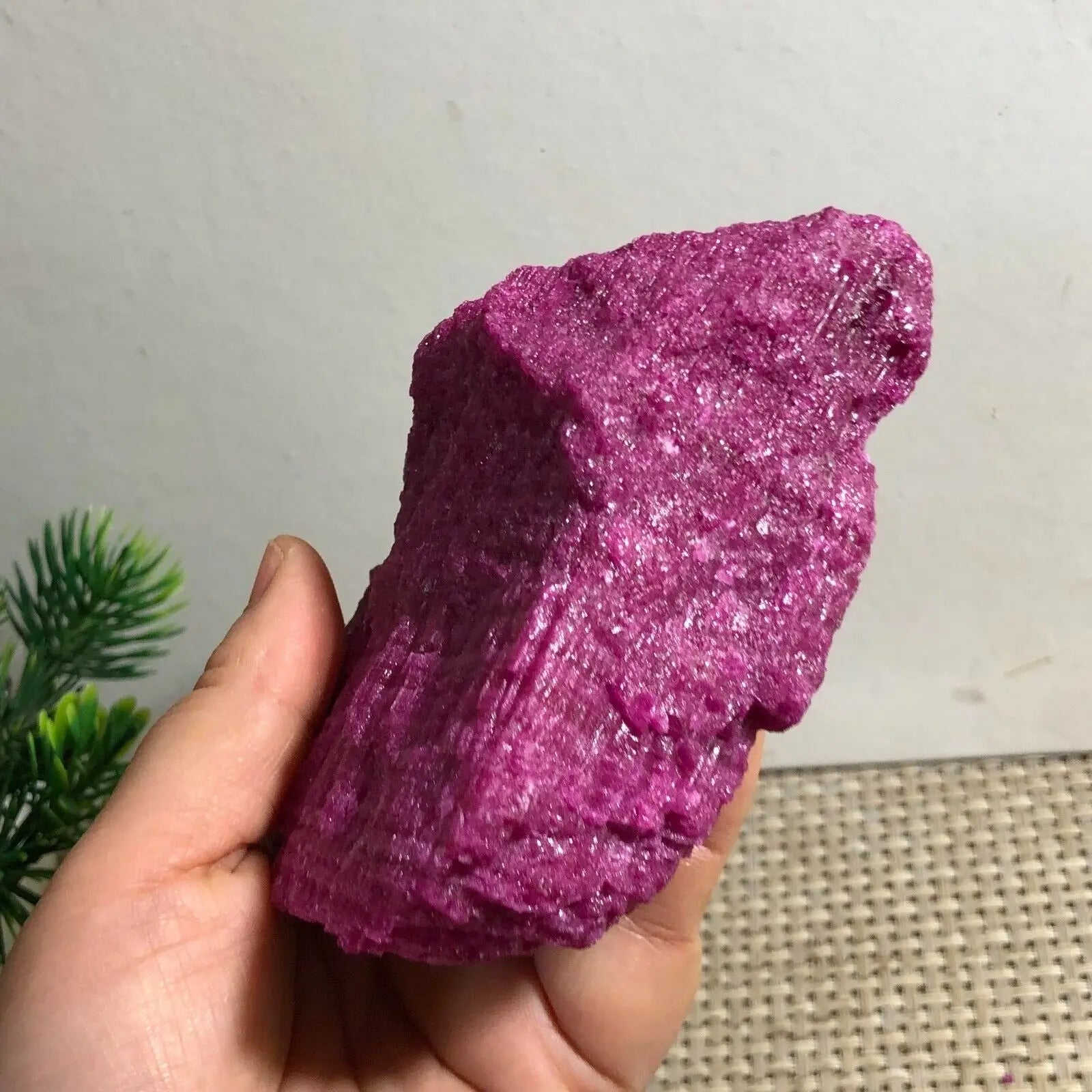 Raw Ruby Gemstone — Healing & Wellness Crystal, premium quality view