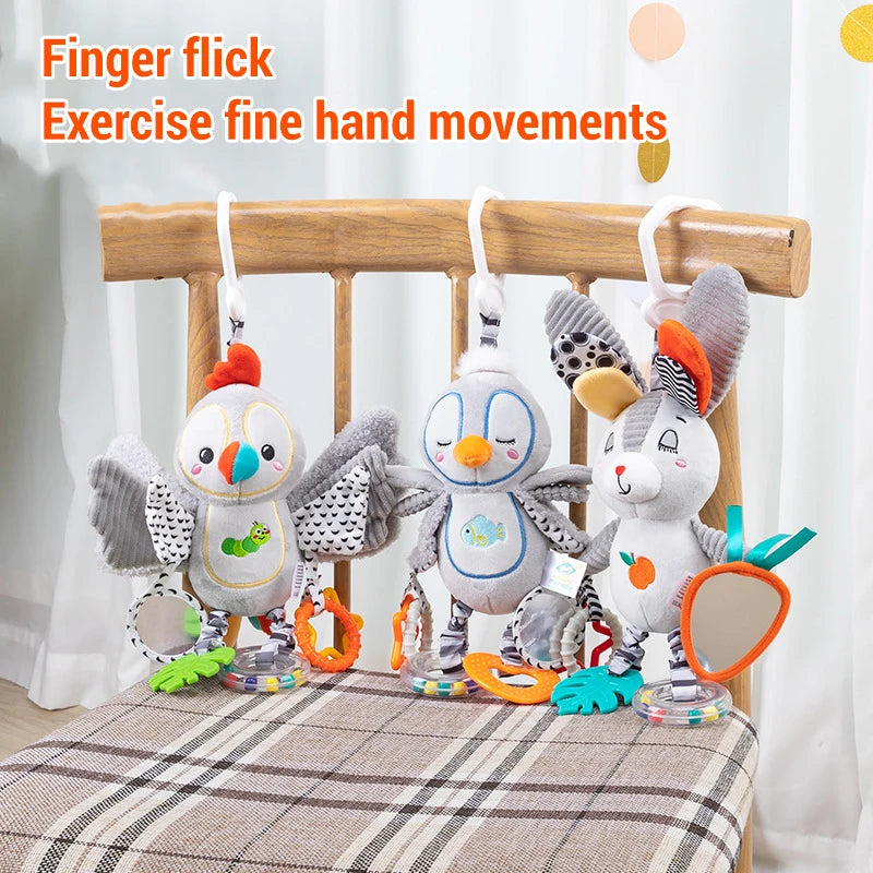 Baby Sensory Animal Toys — Fine Motor & Teething
