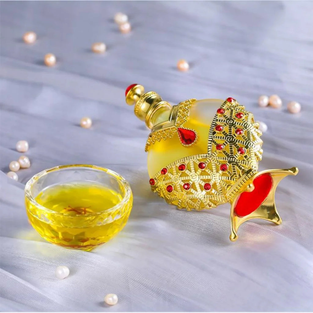 Luxury Arabian Perfume Oil — Her Ritual Scent, close-up detail