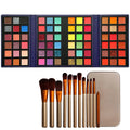 Eyeshadow Palette — 72 Vibrant Matte & Shimmer Shades, soft texture detail