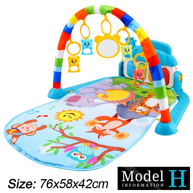 Baby Activity Gym — Musical Piano Play Mat, fine detail